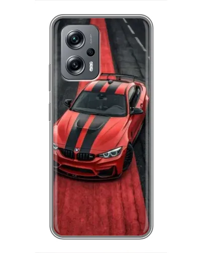 Чехол для Xiaomi POCO X4 GT с картинкой «BMW на красной дорожке» Чехол для Xiaomi POCO X4 GT с картинкой «BMW на красной дорожке»