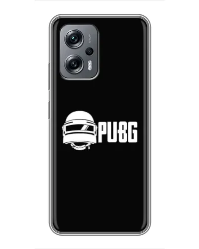 Чехол для Xiaomi POCO X4 GT с картинкой «PUBG — классический лого» Чехол для Xiaomi POCO X4 GT с картинкой «PUBG — классический лого»