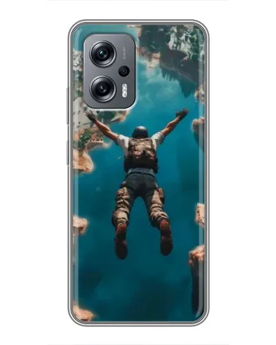 Чехол для Xiaomi POCO X4 GT с картинкой «PUBG — свободное падение» Чехол для Xiaomi POCO X4 GT с картинкой «PUBG — свободное падение»