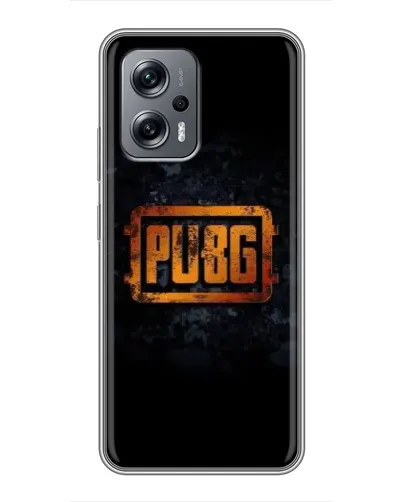Чехол для Xiaomi POCO X4 GT с картинкой «PUBG — золотой логотип» Чехол для Xiaomi POCO X4 GT с картинкой «PUBG — золотой логотип»