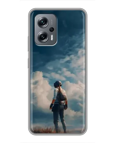 Чехол для Xiaomi POCO X4 GT с картинкой «Герой PUBG на скале» Чехол для Xiaomi POCO X4 GT с картинкой «Герой PUBG на скале»