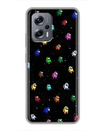 Чехол для Xiaomi POCO X4 GT с картинкой «Экипаж Among Us» Чехол для Xiaomi POCO X4 GT с картинкой «Экипаж Among Us»