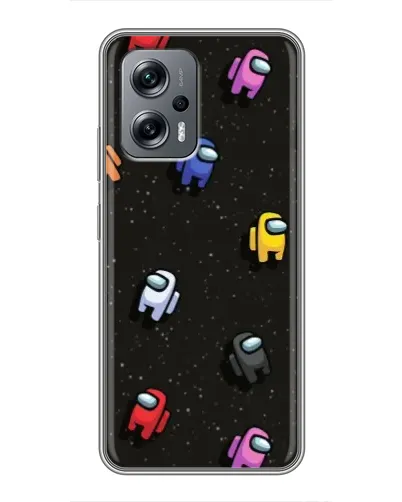 Чехол для Xiaomi POCO X4 GT с картинкой «Космический паттерн Among Us» Чехол для Xiaomi POCO X4 GT с картинкой «Космический паттерн Among Us»