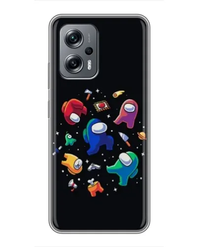 Чехол для Xiaomi POCO X4 GT с картинкой «Among Us космос» Чехол для Xiaomi POCO X4 GT с картинкой «Among Us космос»