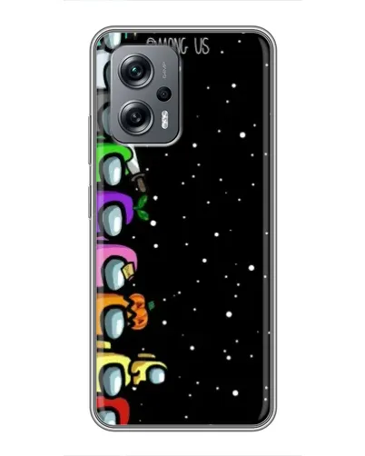 Чехол для Xiaomi POCO X4 GT с картинкой «Команда Among Us» Чехол для Xiaomi POCO X4 GT с картинкой «Команда Among Us»