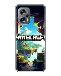 Чохол для Xiaomi POCO X4 GT з картинкою «Печера Майнкрафт» Чохол для Xiaomi POCO X4 GT з картинкою «Печера Майнкрафт»