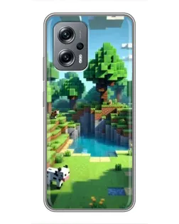 Чохол для Xiaomi POCO X4 GT з картинкою «Minecraft літній день» Чохол для Xiaomi POCO X4 GT з картинкою «Minecraft літній день»