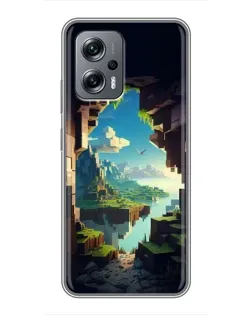 Чохол для Xiaomi POCO X4 GT з картинкою «Вид з печери» Чохол для Xiaomi POCO X4 GT з картинкою «Вид з печери»