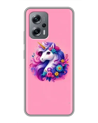 Чехол для Xiaomi POCO X4 GT с картинкой «Сказочный единорог»