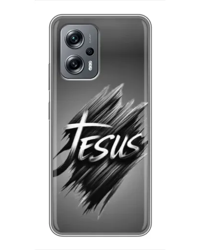 Чехол для Xiaomi POCO X4 GT с картинкой «Надпись Jesus Graffiti» Чехол для Xiaomi POCO X4 GT с картинкой «Надпись Jesus Graffiti»