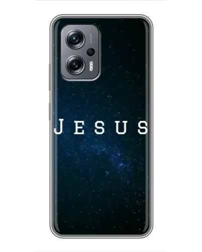 Чехол для Xiaomi POCO X4 GT с картинкой «Звездное небо Jesus» Чехол для Xiaomi POCO X4 GT с картинкой «Звездное небо Jesus»