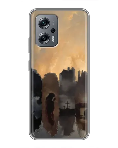 Чехол для Xiaomi POCO X4 GT с картинкой «Дорога к вере» Чехол для Xiaomi POCO X4 GT с картинкой «Дорога к вере»