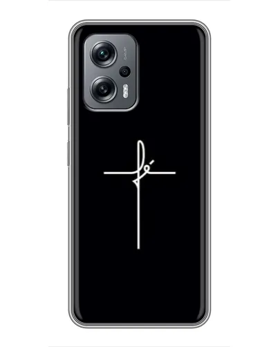 Чехол для Xiaomi POCO X4 GT с картинкой «Тонкий крест» Чехол для Xiaomi POCO X4 GT с картинкой «Тонкий крест»