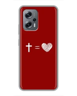 Чехол для Xiaomi POCO X4 GT с картинкой «Уравнение любви» Чехол для Xiaomi POCO X4 GT с картинкой «Уравнение любви»