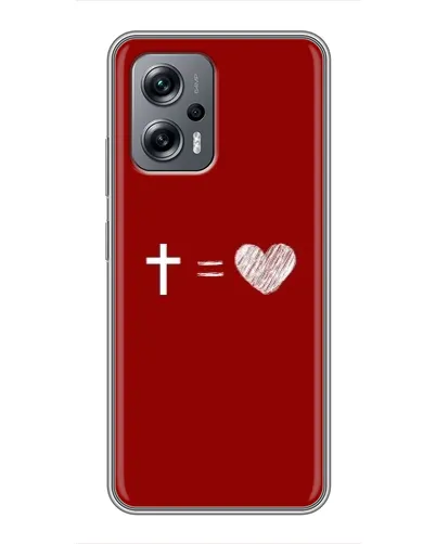 Чехол для Xiaomi POCO X4 GT с картинкой «Уравнение любви» Чехол для Xiaomi POCO X4 GT с картинкой «Уравнение любви»