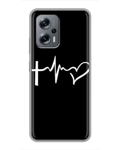 Чехол для Xiaomi POCO X4 GT с картинкой «Пульс веры» Чехол для Xiaomi POCO X4 GT с картинкой «Пульс веры»