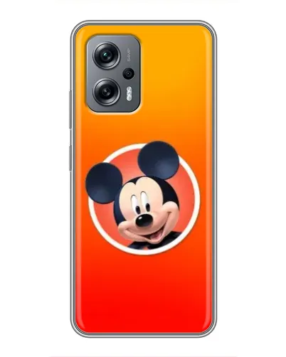 Чехол для Xiaomi POCO X4 GT с картинкой «Mickey в круге»
