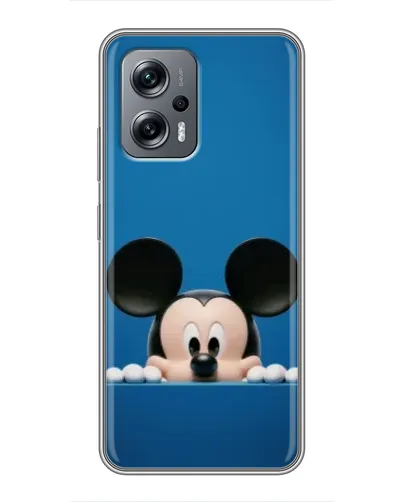 Чехол для Xiaomi POCO X4 GT с картинкой «Микки выглядывает»