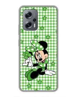 Чехол для Xiaomi POCO X4 GT с картинкой «Mickey в клетку»