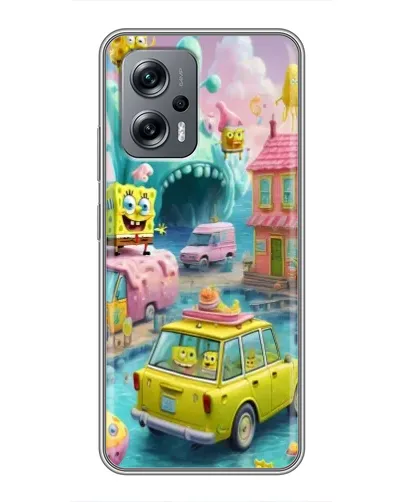 Чехол для Xiaomi POCO X4 GT с картинкой «Монстр-трак приключения»