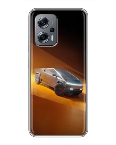 Чехол для Xiaomi POCO X4 GT с картинкой «Cybertruck в пустыне» Чехол для Xiaomi POCO X4 GT с картинкой «Cybertruck в пустыне»