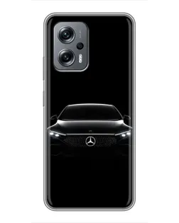 Чехол для Xiaomi POCO X4 GT с картинкой «Mercedes Vision — концепт»