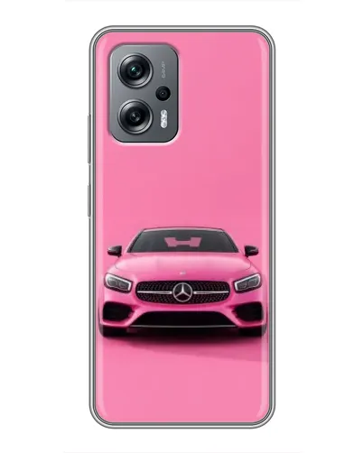 Чехол для Xiaomi POCO X4 GT с картинкой «Розовый Mercedes AMG» Чехол для Xiaomi POCO X4 GT с картинкой «Розовый Mercedes AMG»