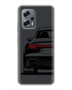Чехол для Xiaomi POCO X4 GT с картинкой «Задняя часть Audi — арт» Чехол для Xiaomi POCO X4 GT с картинкой «Задняя часть Audi — арт»