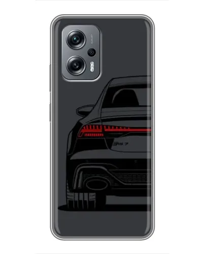 Чехол для Xiaomi POCO X4 GT с картинкой «Задняя часть Audi — арт» Чехол для Xiaomi POCO X4 GT с картинкой «Задняя часть Audi — арт»
