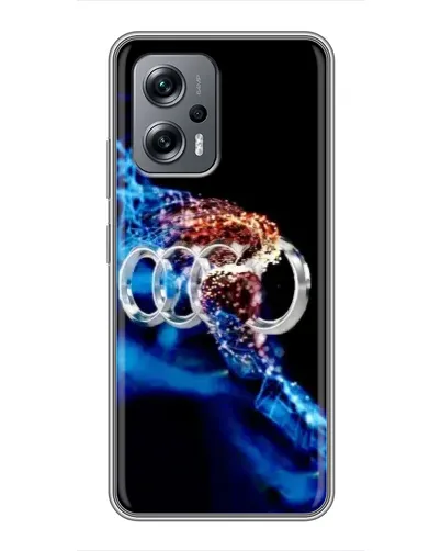 Чехол для Xiaomi POCO X4 GT с картинкой «Энергия лого Audi» Чехол для Xiaomi POCO X4 GT с картинкой «Энергия лого Audi»