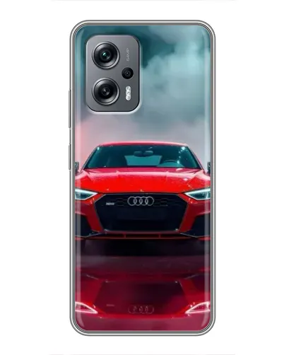 Чехол для Xiaomi POCO X4 GT с картинкой «Audi RS — красный стиль» Чехол для Xiaomi POCO X4 GT с картинкой «Audi RS — красный стиль»