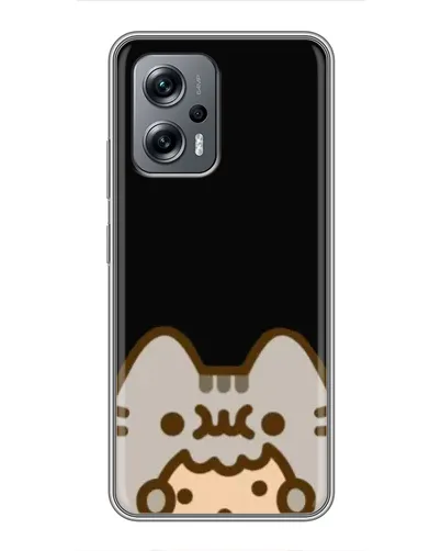 Чехол для Xiaomi POCO X4 GT с картинкой «Пушин на черном» Чехол для Xiaomi POCO X4 GT с картинкой «Пушин на черном»