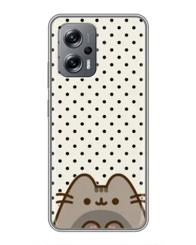 Чехол для Xiaomi POCO X4 GT с картинкой «Пушин в горошек» Чехол для Xiaomi POCO X4 GT с картинкой «Пушин в горошек»