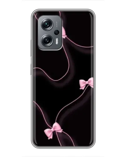 Чехол для Xiaomi POCO X4 GT с картинкой «Розовые ленты» Чехол для Xiaomi POCO X4 GT с картинкой «Розовые ленты»