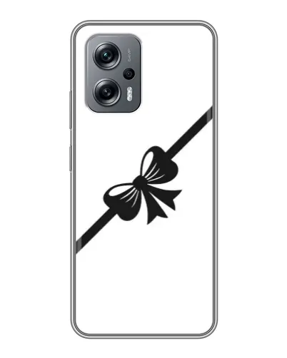 Чехол для Xiaomi POCO X4 GT с картинкой «Диагональный бант» Чехол для Xiaomi POCO X4 GT с картинкой «Диагональный бант»
