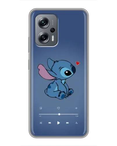 Чехол для Xiaomi POCO X4 GT с картинкой «Музыкальный Stitch»