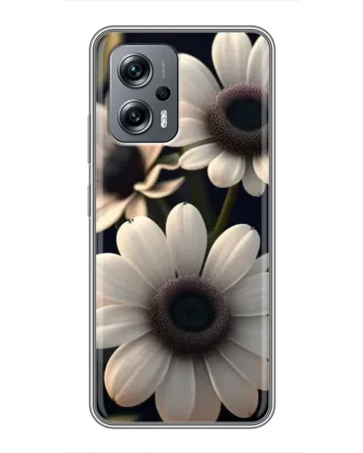 Чехол для Xiaomi POCO X4 GT с картинкой «Белые маргаритки макро» Чехол для Xiaomi POCO X4 GT с картинкой «Белые маргаритки макро»