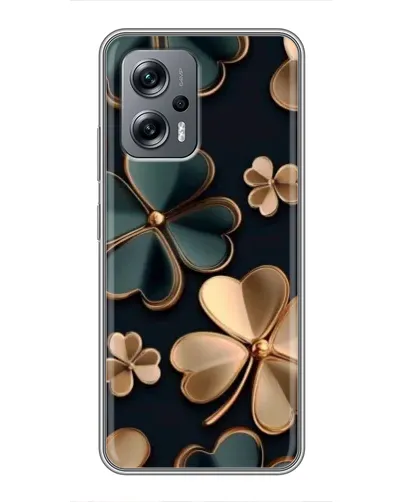 Чехол для Xiaomi POCO X4 GT с картинкой «Клевер в золоте» Чехол для Xiaomi POCO X4 GT с картинкой «Клевер в золоте»