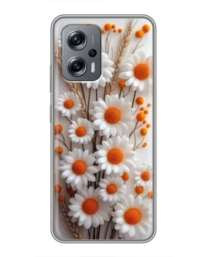 Чехол для Xiaomi POCO X4 GT с картинкой «Белые сухоцветы» Чехол для Xiaomi POCO X4 GT с картинкой «Белые сухоцветы»