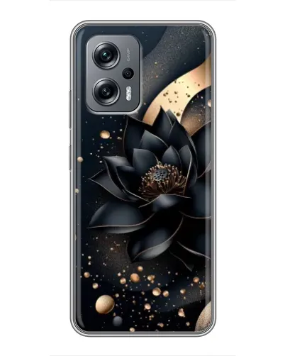 Чехол для Xiaomi POCO X4 GT с картинкой «Черный лотос» Чехол для Xiaomi POCO X4 GT с картинкой «Черный лотос»