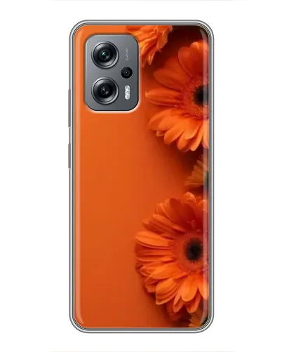 Чехол для Xiaomi POCO X4 GT с картинкой «Оранжевые герберы» Чехол для Xiaomi POCO X4 GT с картинкой «Оранжевые герберы»