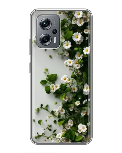 Чехол для Xiaomi POCO X4 GT с картинкой «Ветка мелких белых цветов» Чехол для Xiaomi POCO X4 GT с картинкой «Ветка мелких белых цветов»