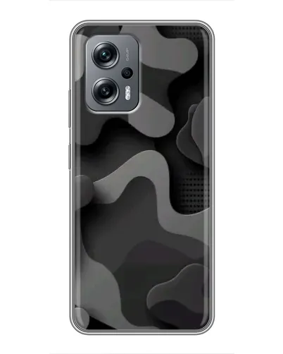Чехол для Xiaomi POCO X4 GT с картинкой «Темный абстрактный камуфляж» Чехол для Xiaomi POCO X4 GT с картинкой «Темный абстрактный камуфляж»
