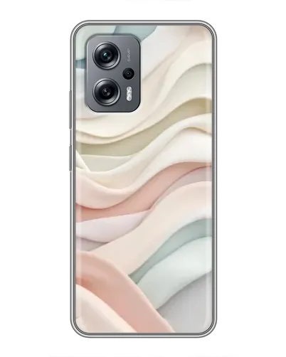 Чехол для Xiaomi POCO X4 GT с картинкой «Пастельные нежные волны» Чехол для Xiaomi POCO X4 GT с картинкой «Пастельные нежные волны»