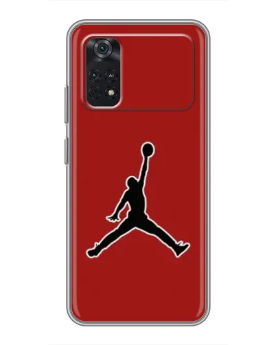 Чехол для Xiaomi POCO X4 Pro 5G с картинкой «Jordan Red Back» Чехол для Xiaomi POCO X4 Pro 5G с картинкой «Jordan Red Back»