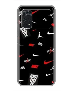 Чехол для Xiaomi POCO X4 Pro 5G с картинкой «Nike Mix Pattern»