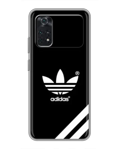 Чехол для Xiaomi POCO X4 Pro 5G с картинкой «Adidas с диагональными полосами»