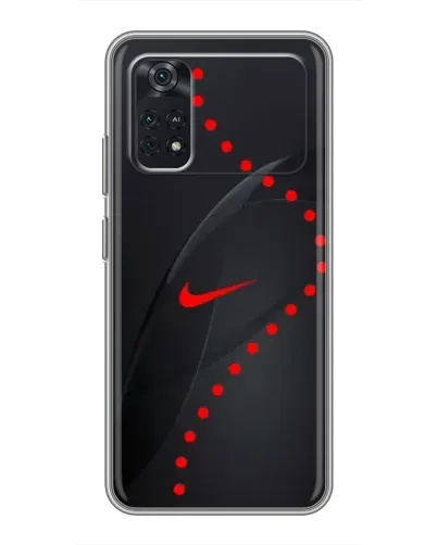 Чехол для Xiaomi POCO X4 Pro 5G с картинкой «Абстрактный дизайн Nike»