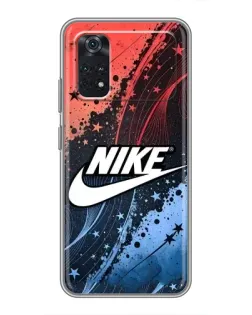 Чехол для Xiaomi POCO X4 Pro 5G с картинкой «Градиентный принт Найк»