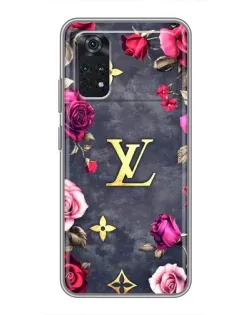 Чехол для Xiaomi POCO X4 Pro 5G с картинкой «Цветочный Louis Vuitton» Чехол для Xiaomi POCO X4 Pro 5G с картинкой «Цветочный Louis Vuitton»